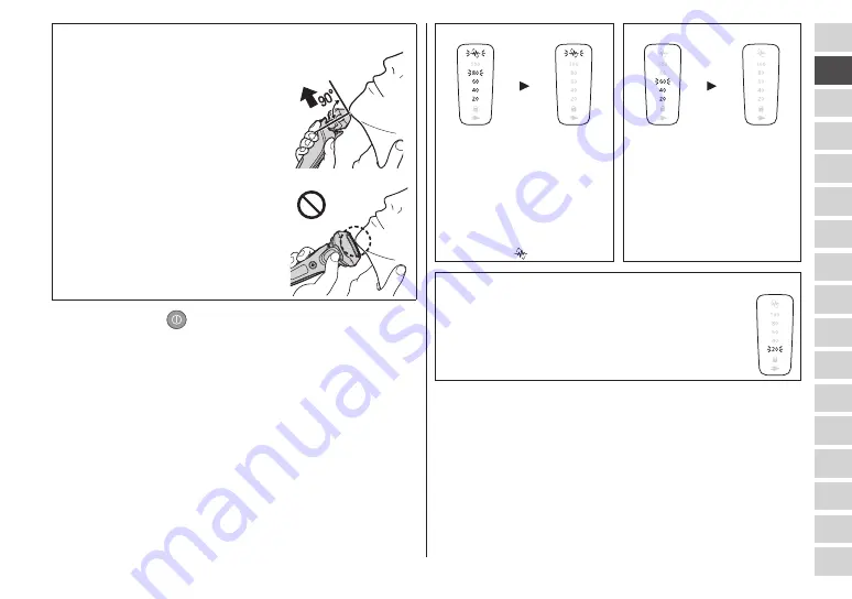 Panasonic ES-LT68 Operating Instructions Manual Download Page 35