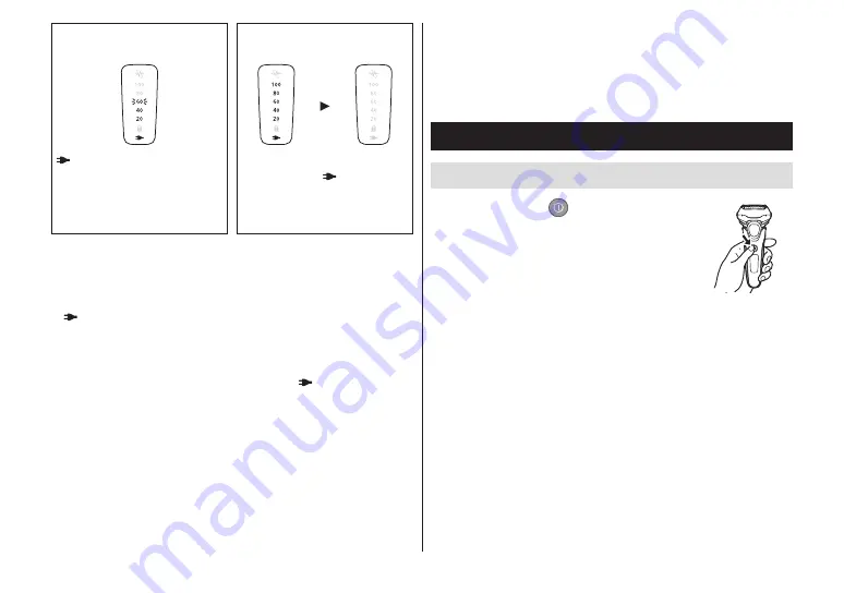 Panasonic ES-LT68 Operating Instructions Manual Download Page 56