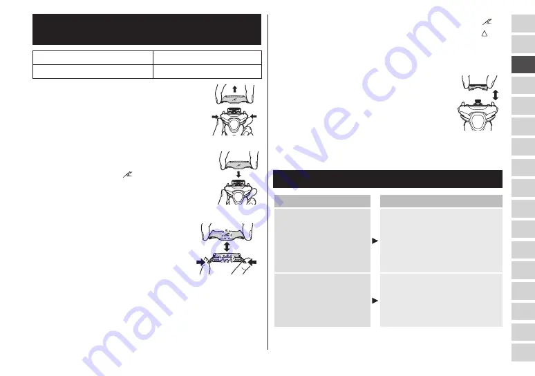 Panasonic ES-LT68 Operating Instructions Manual Download Page 61