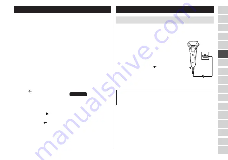 Panasonic ES-LT68 Operating Instructions Manual Download Page 119