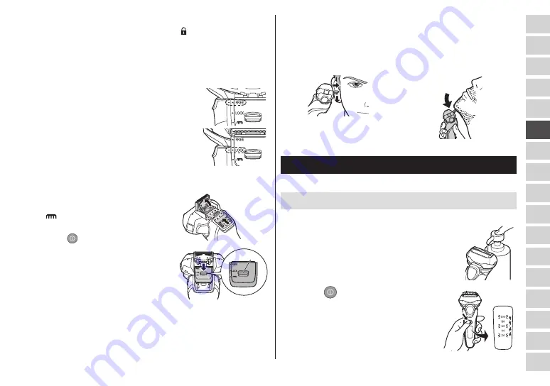 Panasonic ES-LT68 Operating Instructions Manual Download Page 123