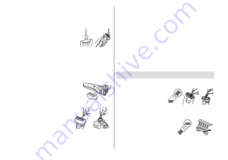 Panasonic ES-LT68 Operating Instructions Manual Download Page 124