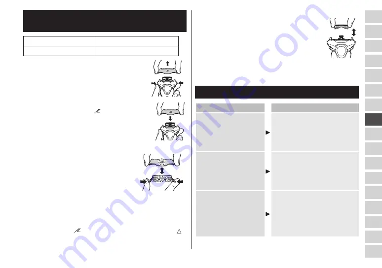 Panasonic ES-LT68 Operating Instructions Manual Download Page 167