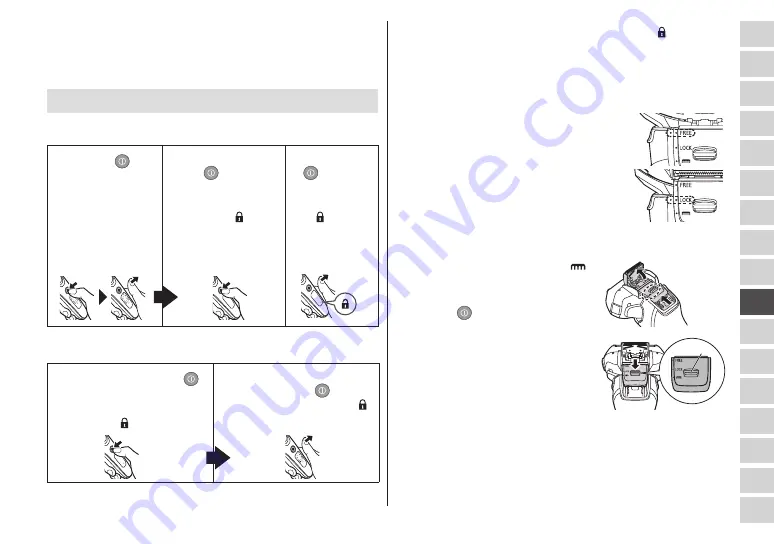 Panasonic ES-LT68 Operating Instructions Manual Download Page 205