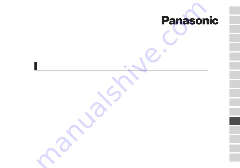 Panasonic ES-LT68 Скачать руководство пользователя страница 251