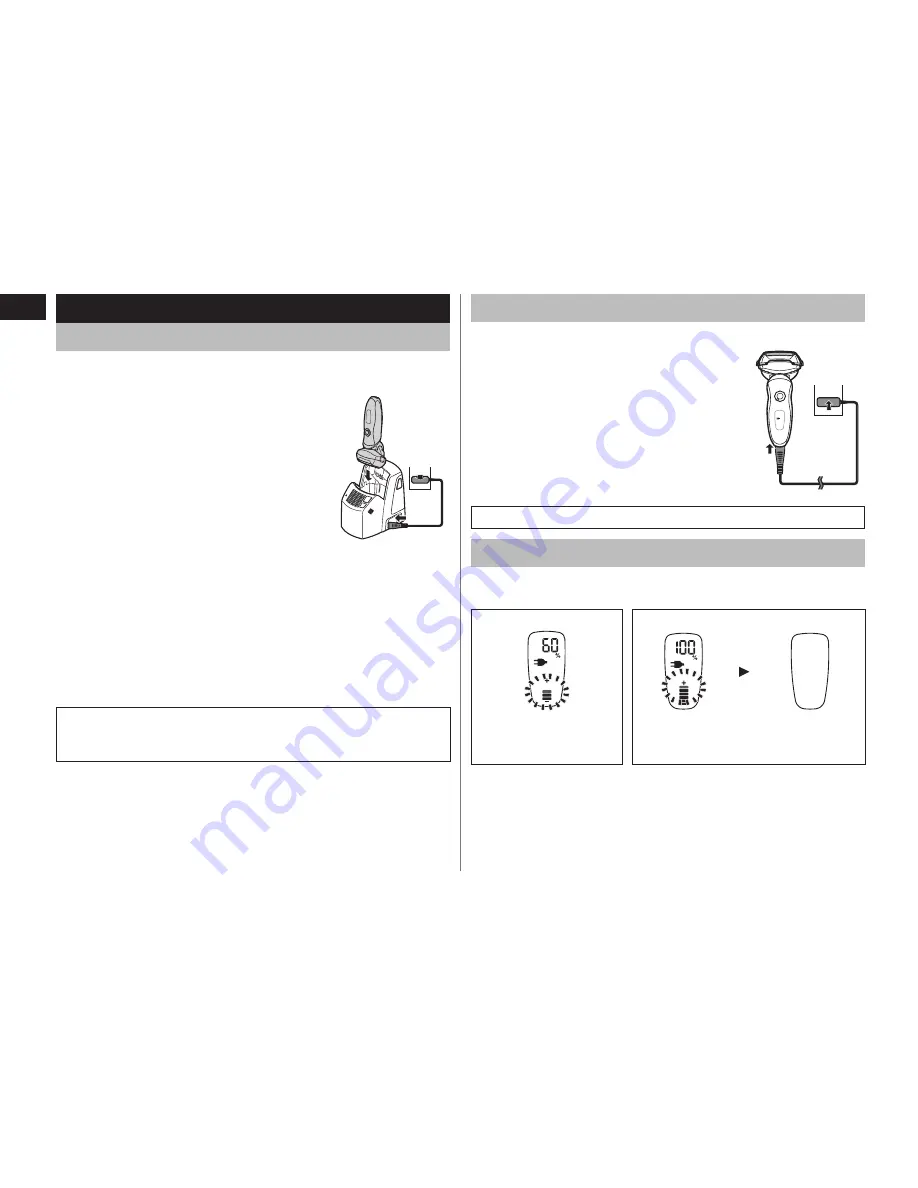 Panasonic ES-LV81-K Operating Instructions Manual Download Page 6