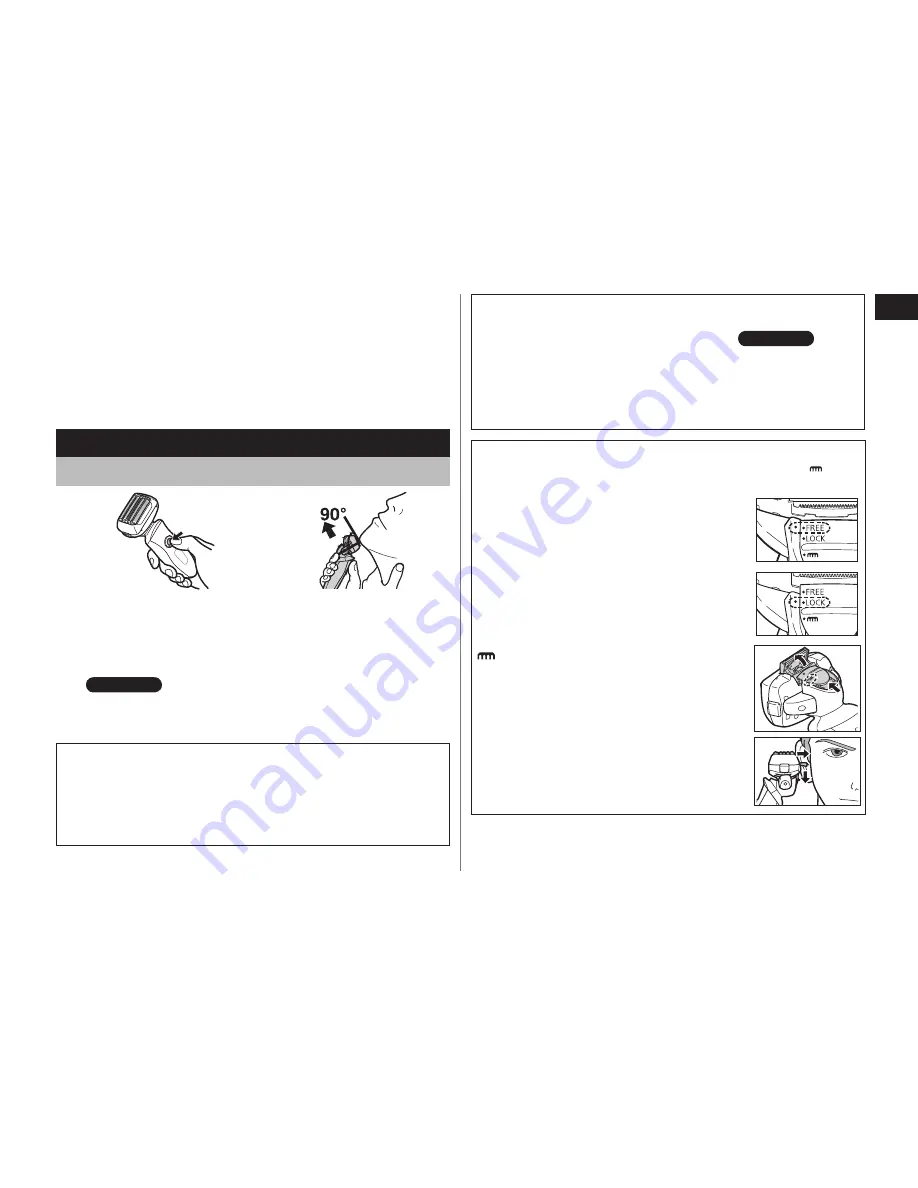 Panasonic ES-LV81-K Operating Instructions Manual Download Page 7