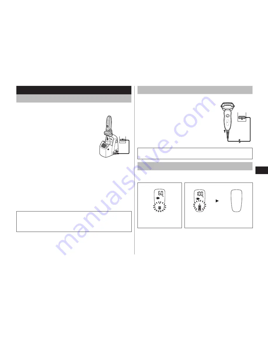 Panasonic ES-LV81-K Operating Instructions Manual Download Page 19