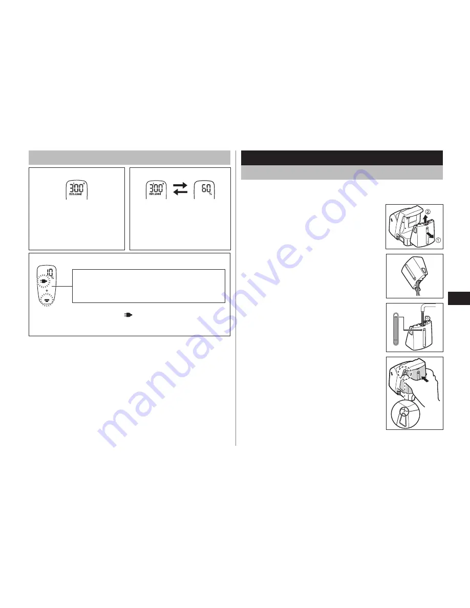 Panasonic ES-LV81-K Operating Instructions Manual Download Page 21