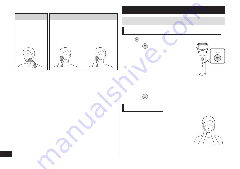 Panasonic ES-MT22 Operating Instructions Manual Download Page 46