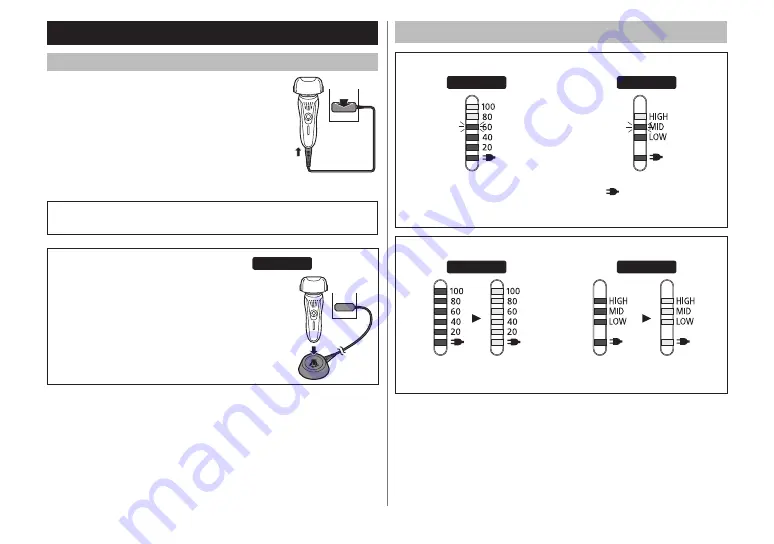 Panasonic ES?RF31 Operating Instructions Manual Download Page 22