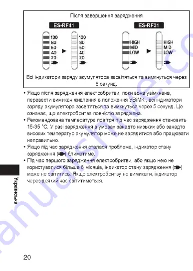 Panasonic ES-RF41 Es-Rf Download Page 38