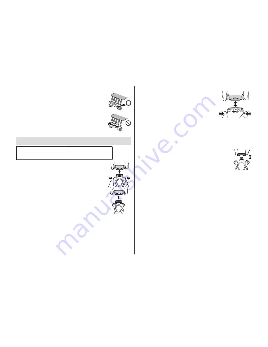 Panasonic ES-RT67 Operating Instructions Manual Download Page 270