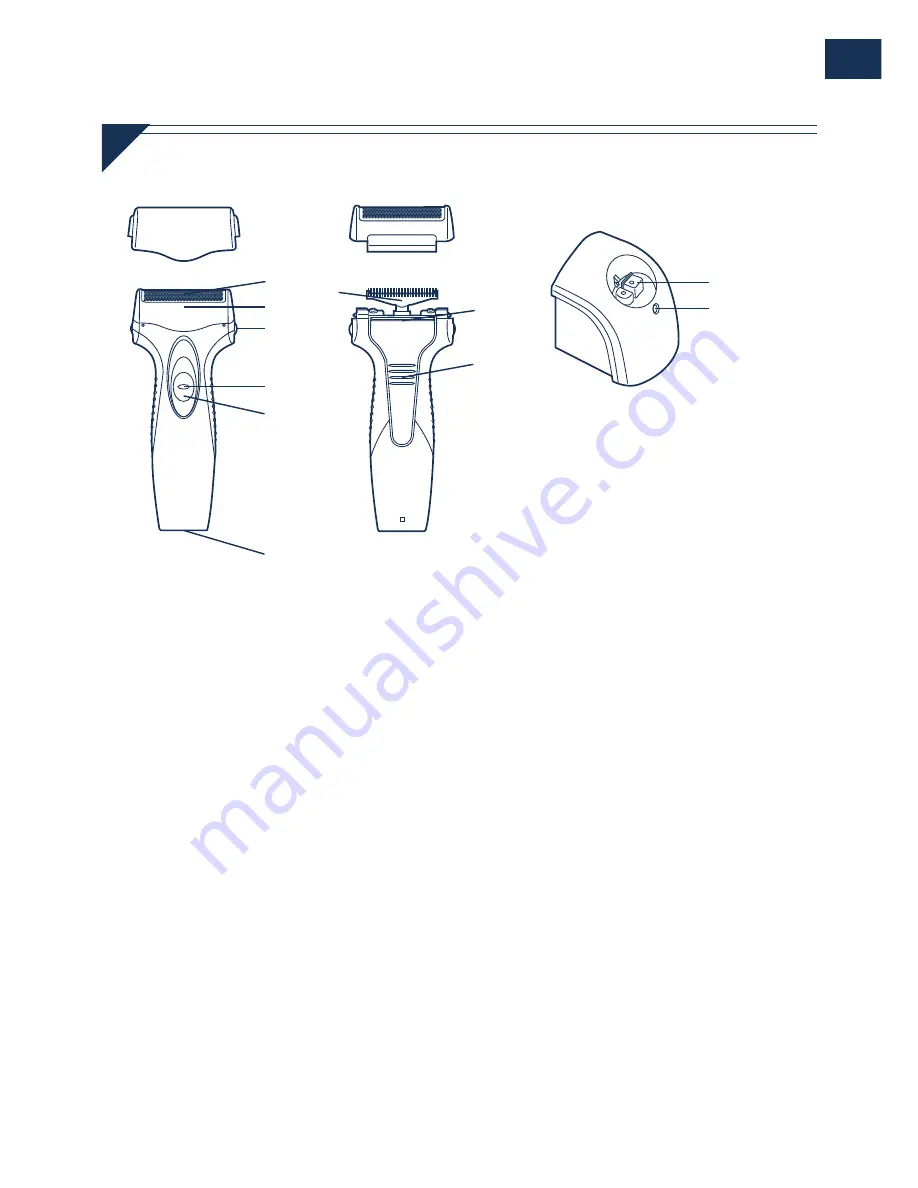 Panasonic ES-SA40-K Operating Instructions Manual Download Page 5