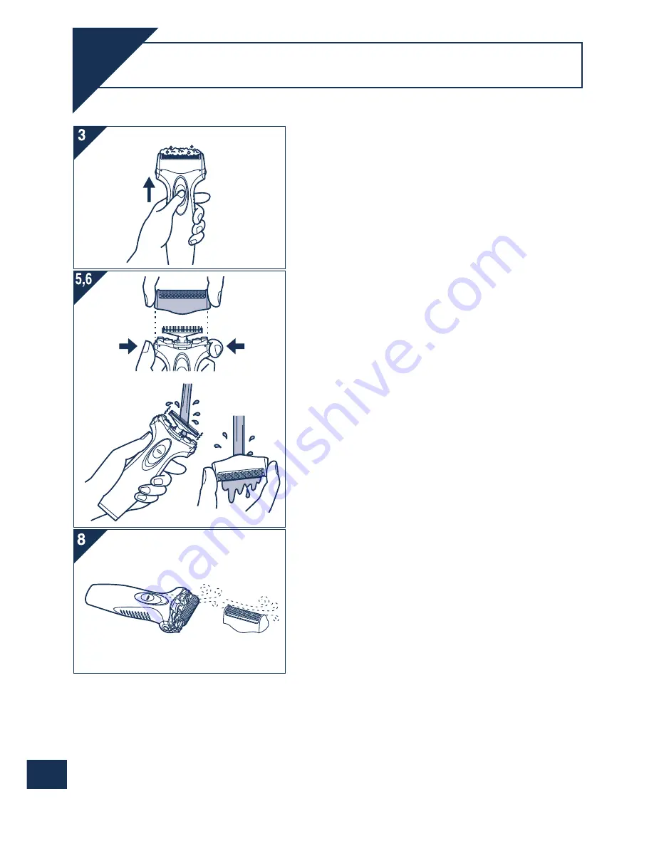 Panasonic ES-SA40-K Operating Instructions Manual Download Page 26