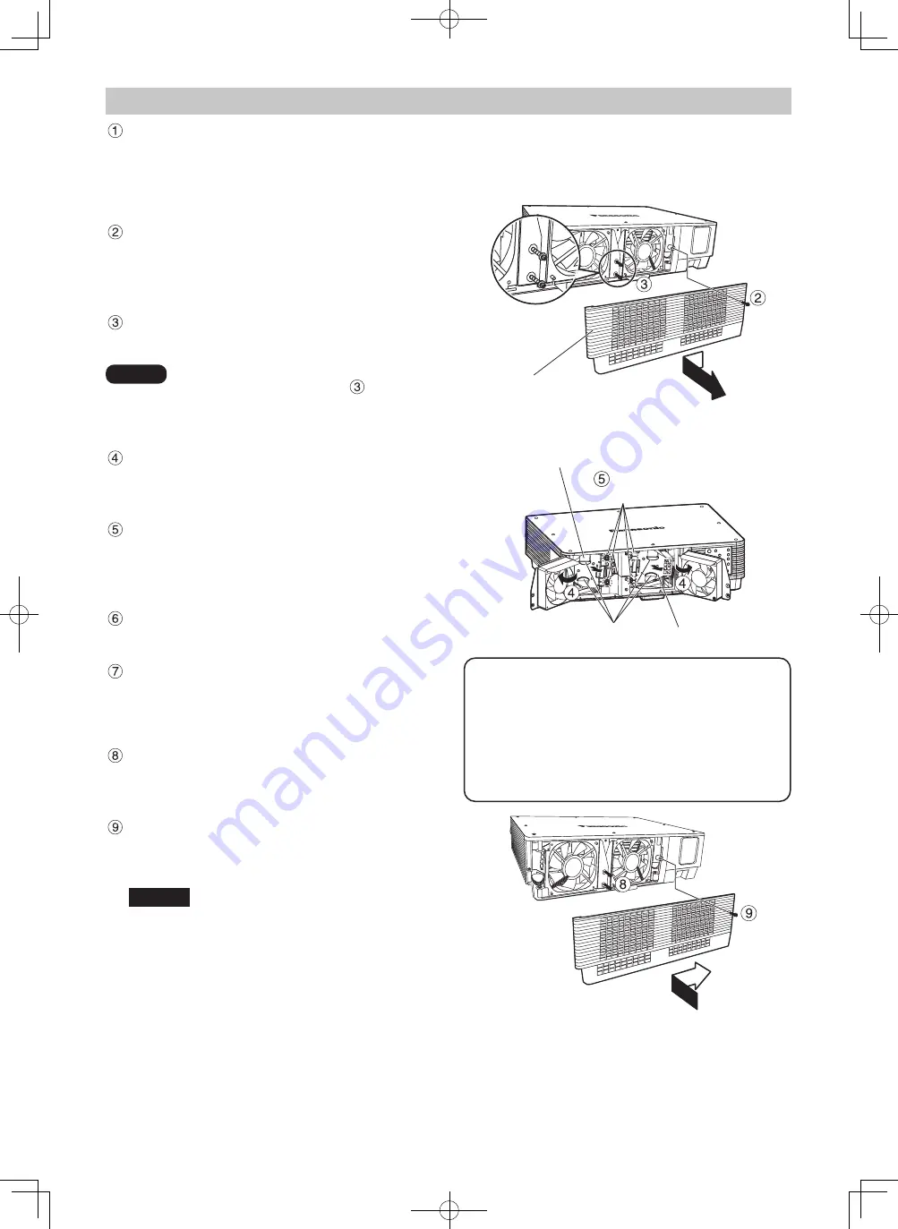 Panasonic ET-LAD57 Replacement Instructions Download Page 3