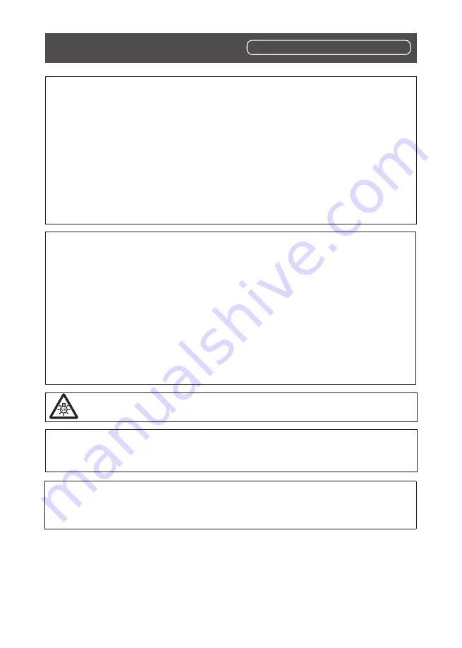 Panasonic ET-LAV200 Operating Instructions Manual Download Page 2