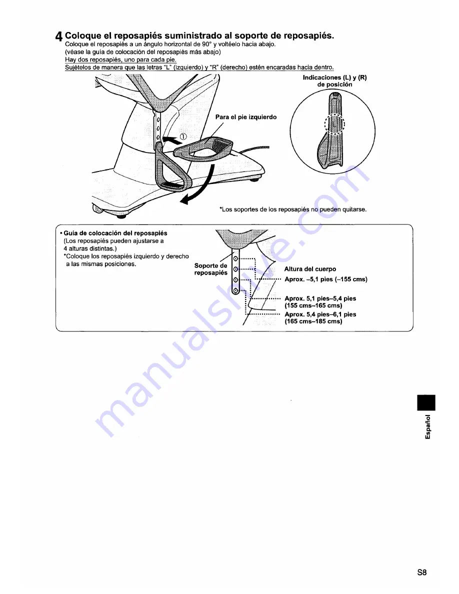 Panasonic EU7805K Instrucciones De Operación Download Page 8