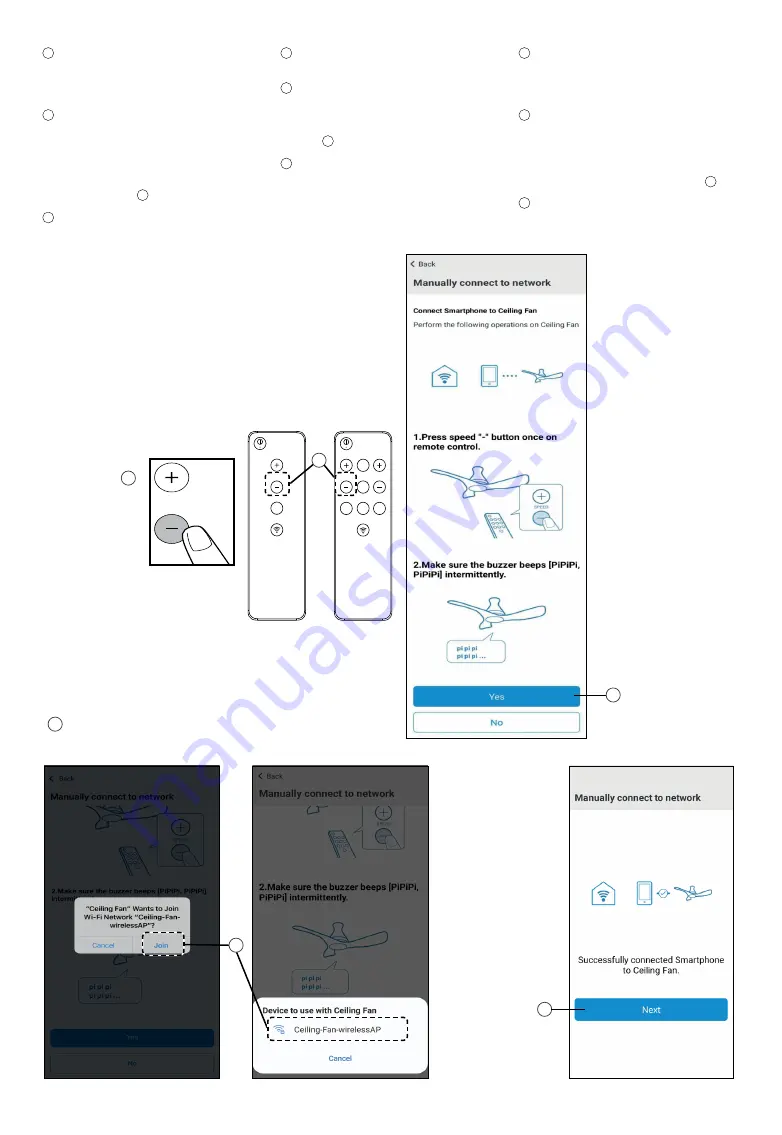 Panasonic F-60DHN Application Instructions Download Page 9