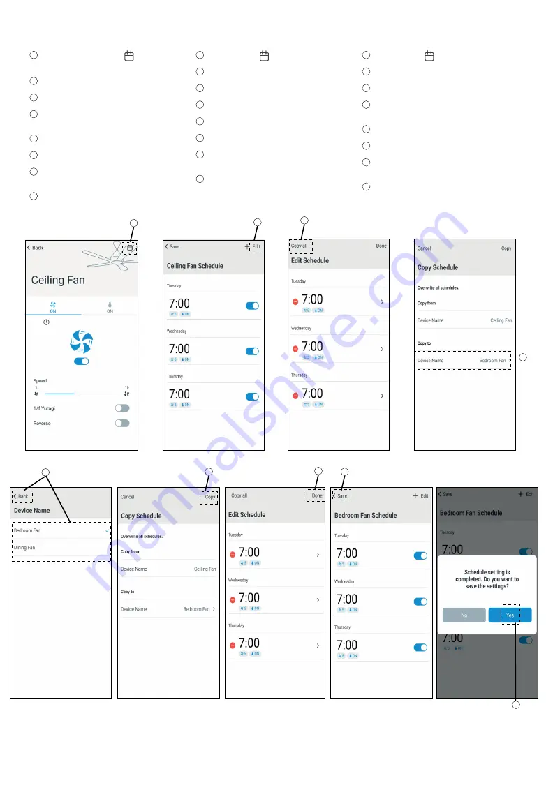 Panasonic F-60DHN Application Instructions Download Page 24