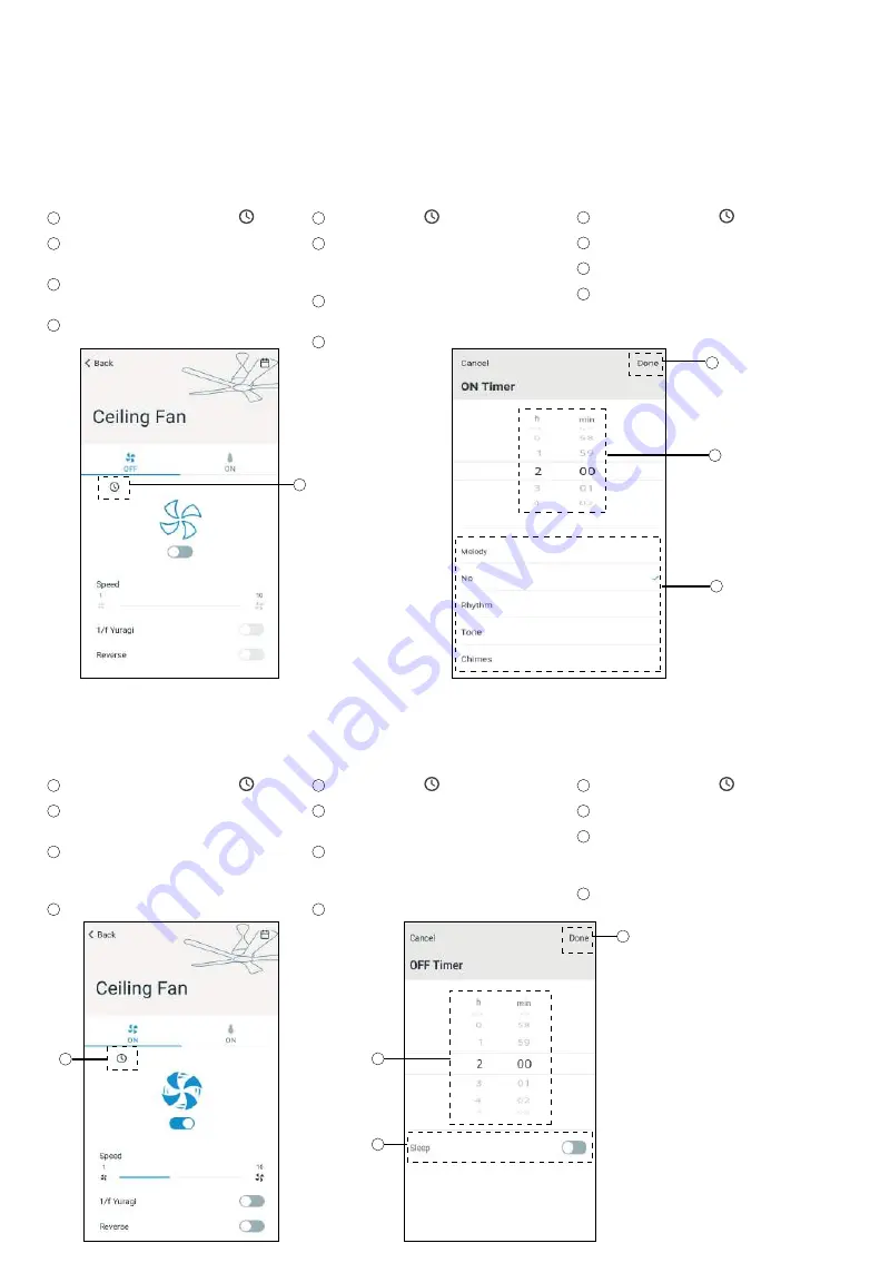 Panasonic F-M12EC Application Instructions Download Page 19