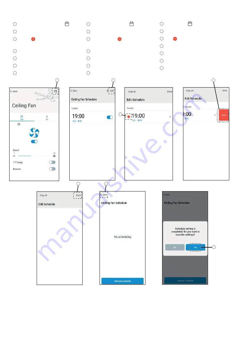 Panasonic F-M12EC Application Instructions Download Page 25