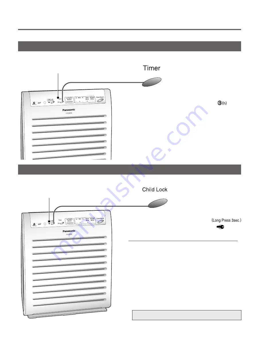 Panasonic F-P04DXZ Operating	 Instruction Download Page 10