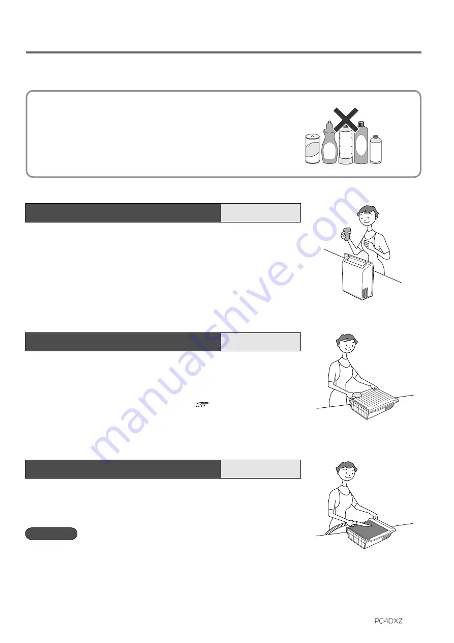 Panasonic F-P04DXZ Operating	 Instruction Download Page 11