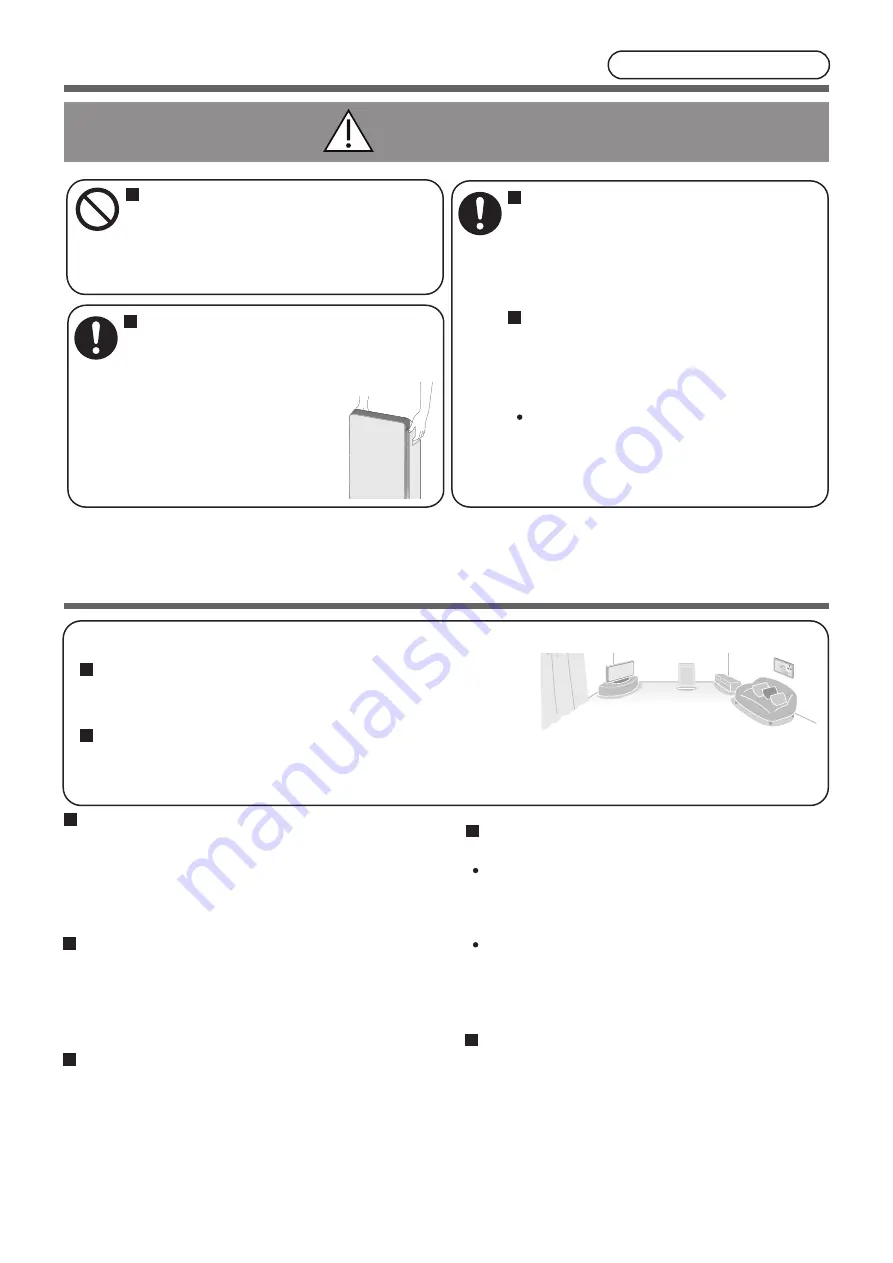 Panasonic F-PXV35M Operating Instructions Manual Download Page 4