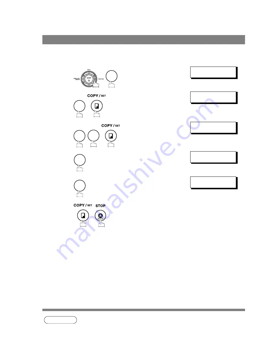 Panasonic Facsimile UF-590 Operating Instructions Manual Download Page 24