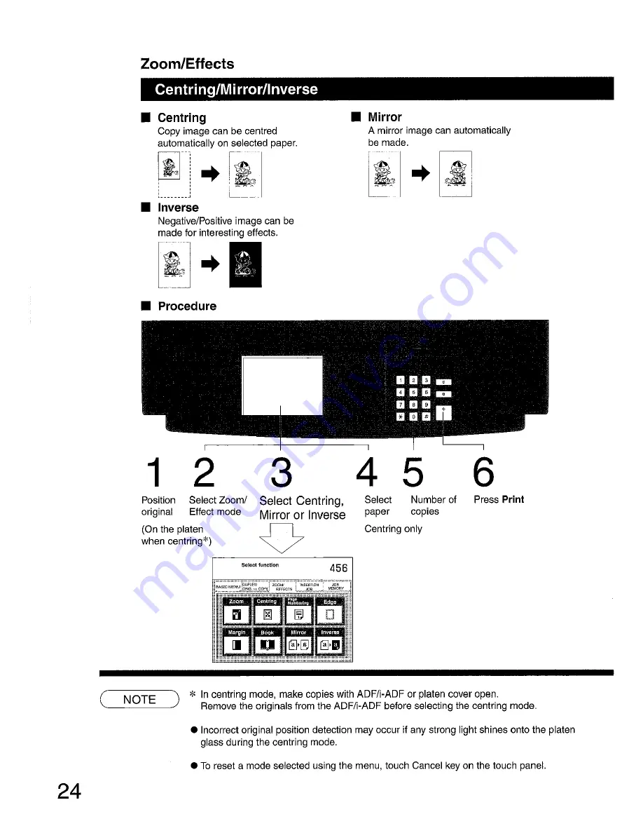 Panasonic FP-D250 Скачать руководство пользователя страница 24