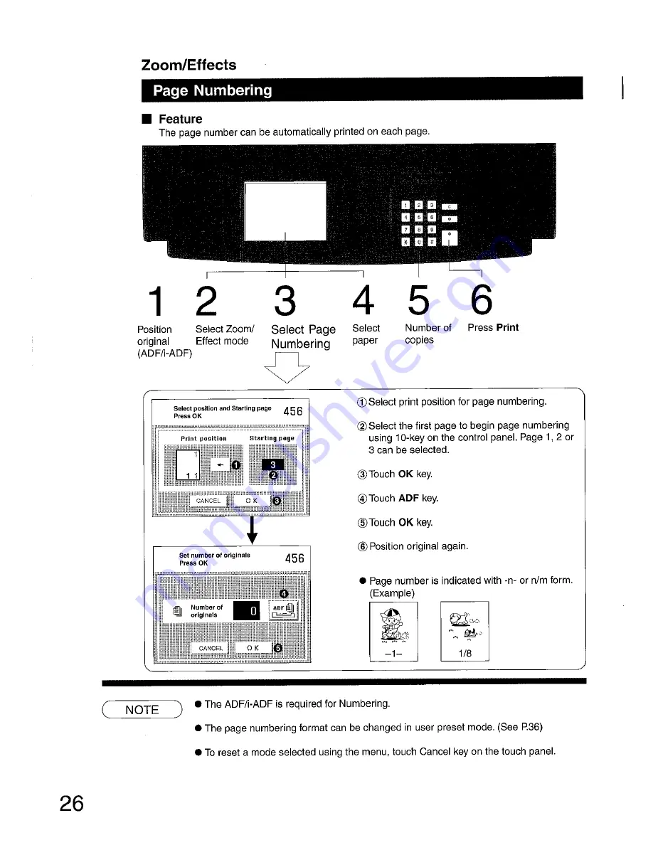 Panasonic FP-D250 Operating Manual Download Page 26