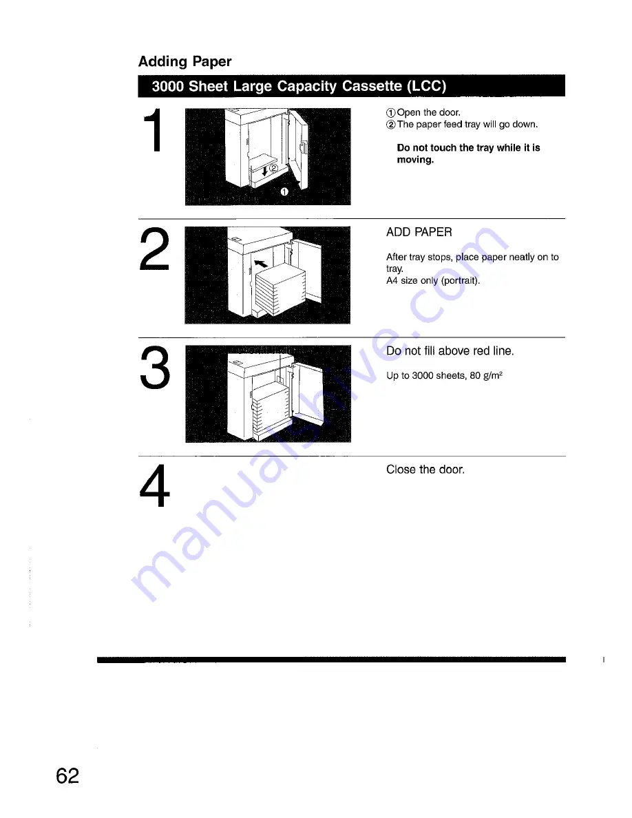 Panasonic FP-D250 Operating Manual Download Page 62