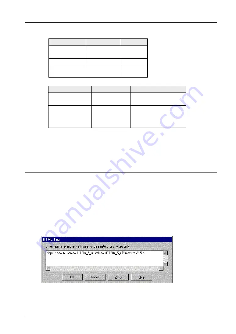 Panasonic FP Web-Server User Manual Download Page 92