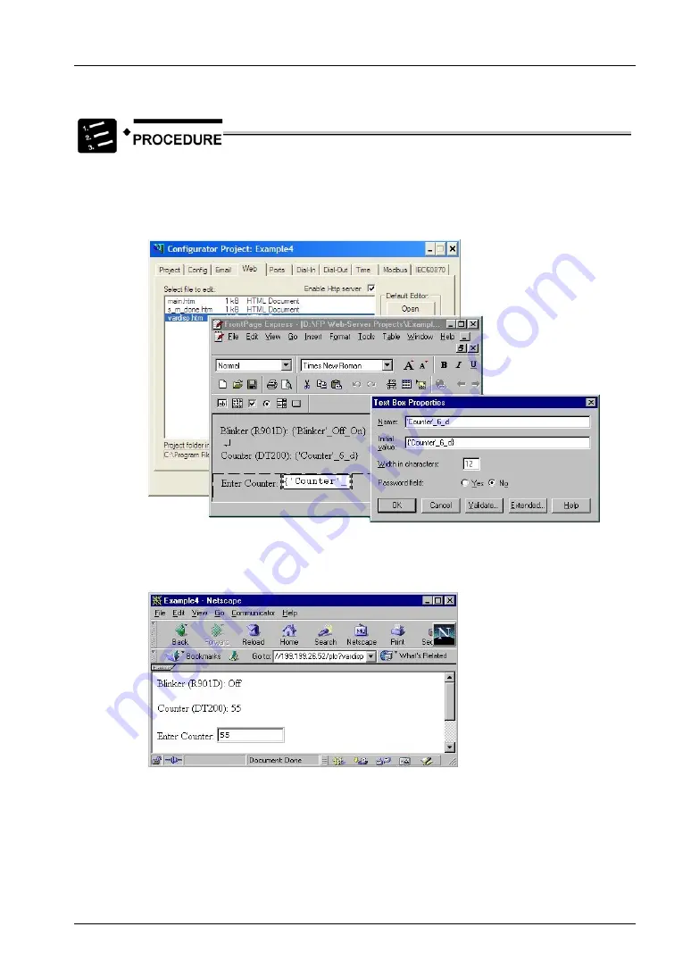 Panasonic FP Web-Server User Manual Download Page 96