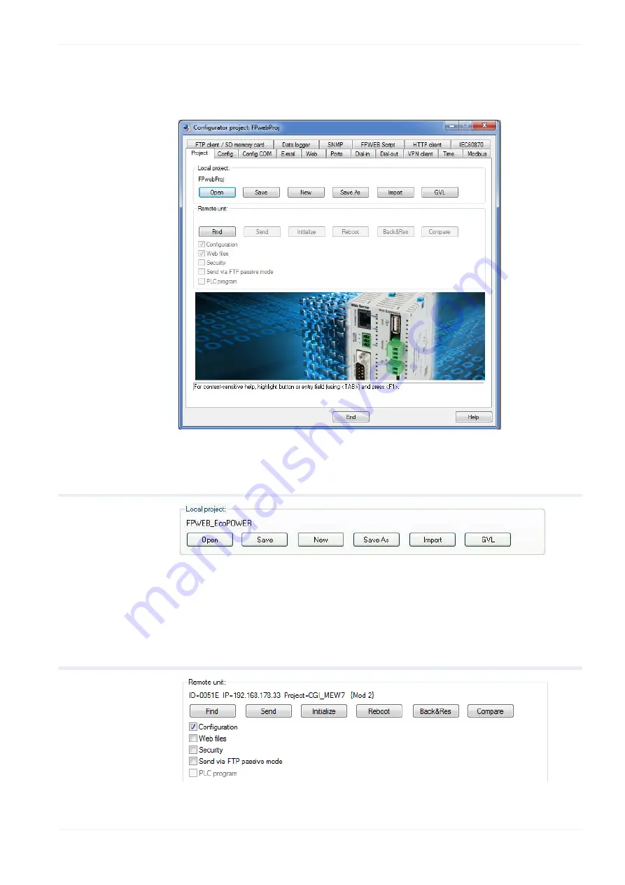 Panasonic FP Web-Server2 Скачать руководство пользователя страница 42