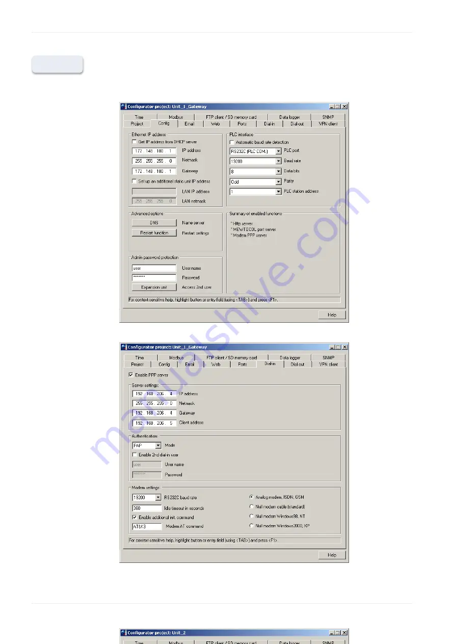 Panasonic FP Web-Server2 Скачать руководство пользователя страница 141