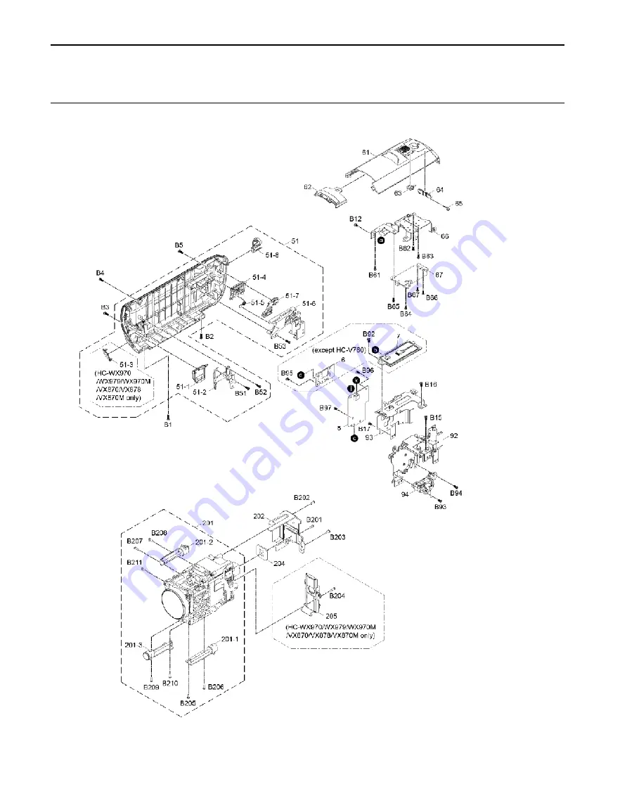 Panasonic HC-VX870PP Service Manual Download Page 150