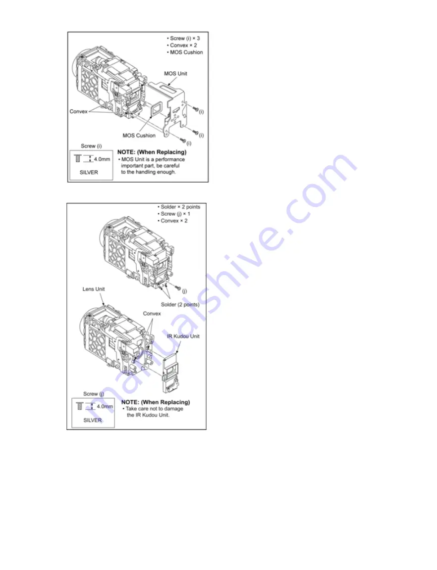 Panasonic HC-VX980EG Service Manual Download Page 50