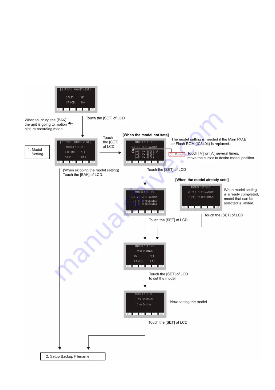 Panasonic HC-VXF990EG Service Manual Download Page 53