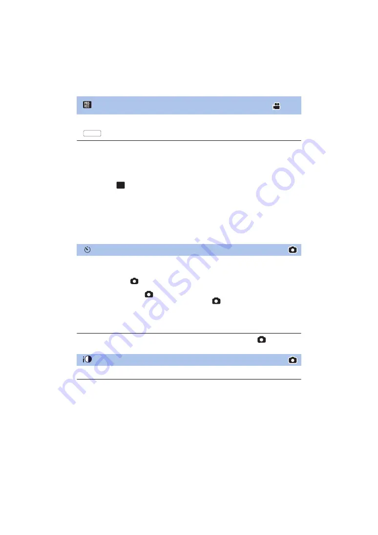 Panasonic HC-W570 Owner'S Manual Download Page 68