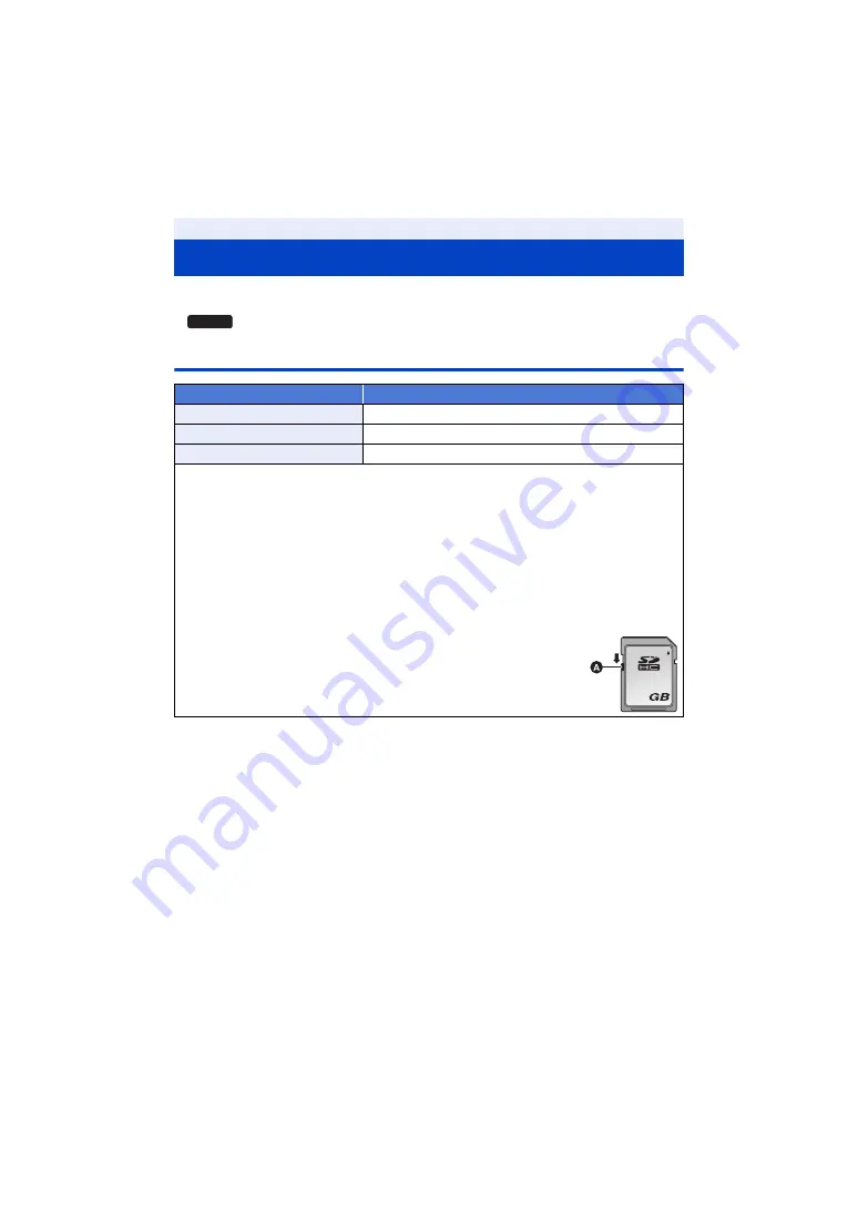 Panasonic HC-W585 Operating Instructions Manual Download Page 14