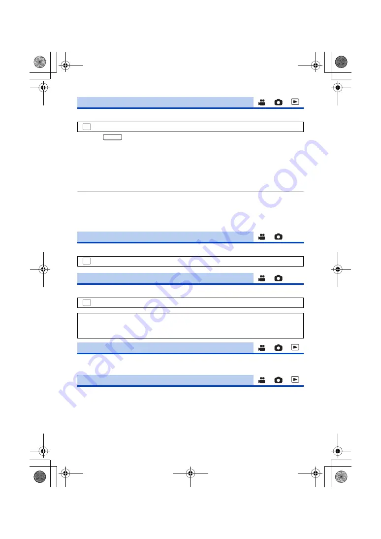 Panasonic HC-WXF1 Operating Instructions Manual Download Page 50