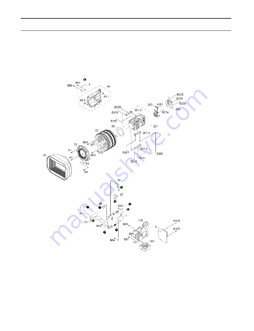 Panasonic HC-X1000PP Service Manual Download Page 192