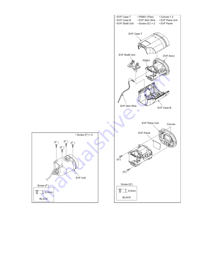 Panasonic HC-X1E Service Manual Download Page 62