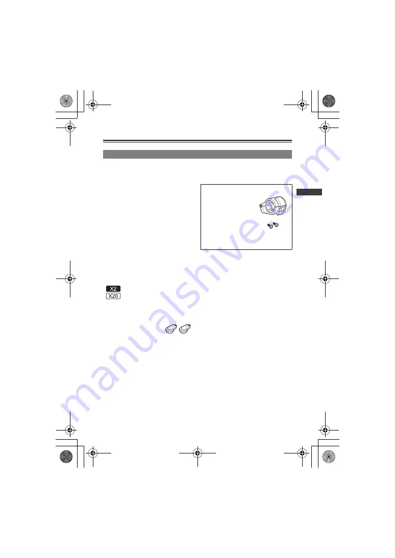 Panasonic HC-X2 Owner'S Manual Download Page 15