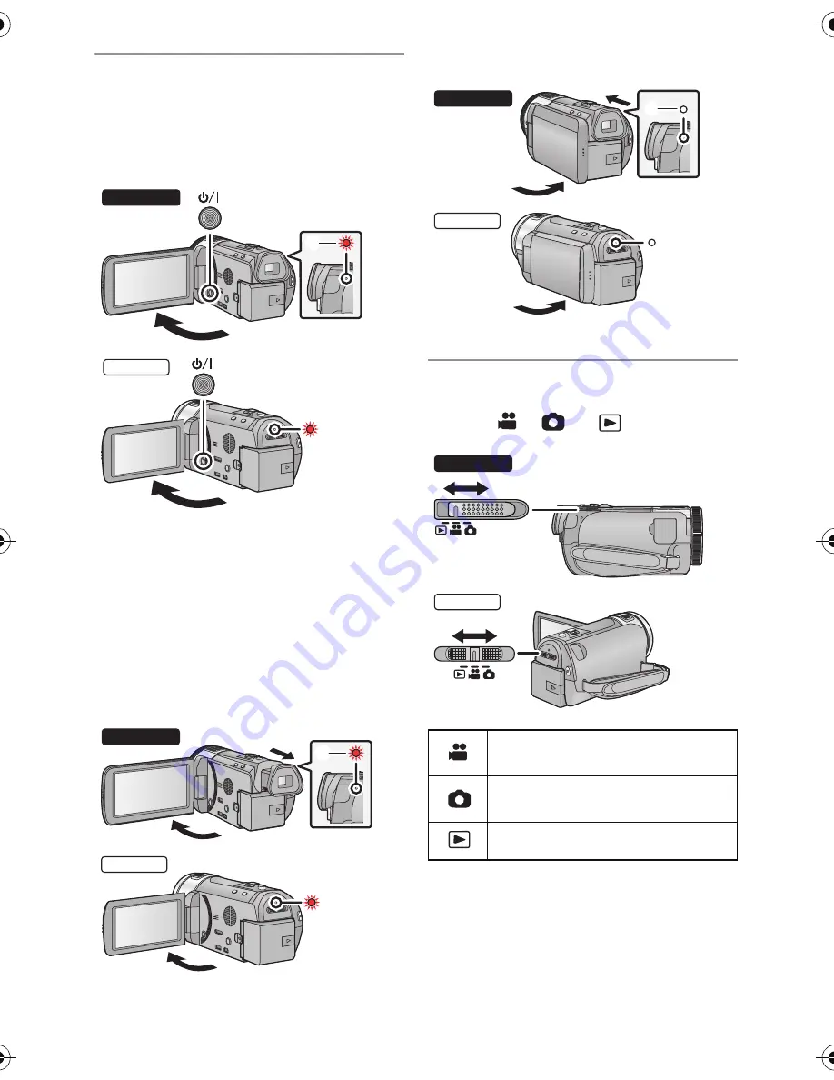 Panasonic HC-X900M Owner'S Manual Download Page 14