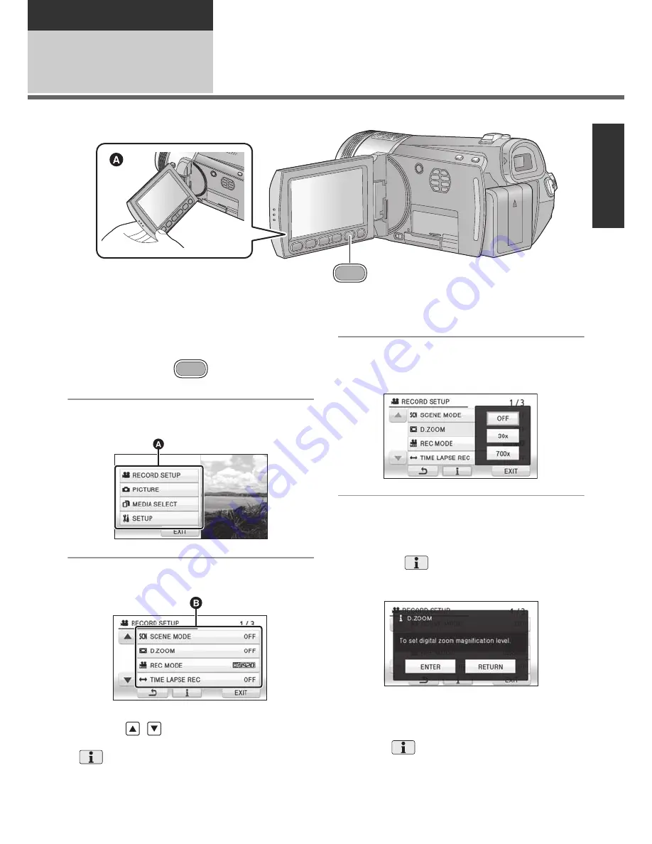 Panasonic HDC-HS300P/PC Operating Instructions Manual Download Page 33