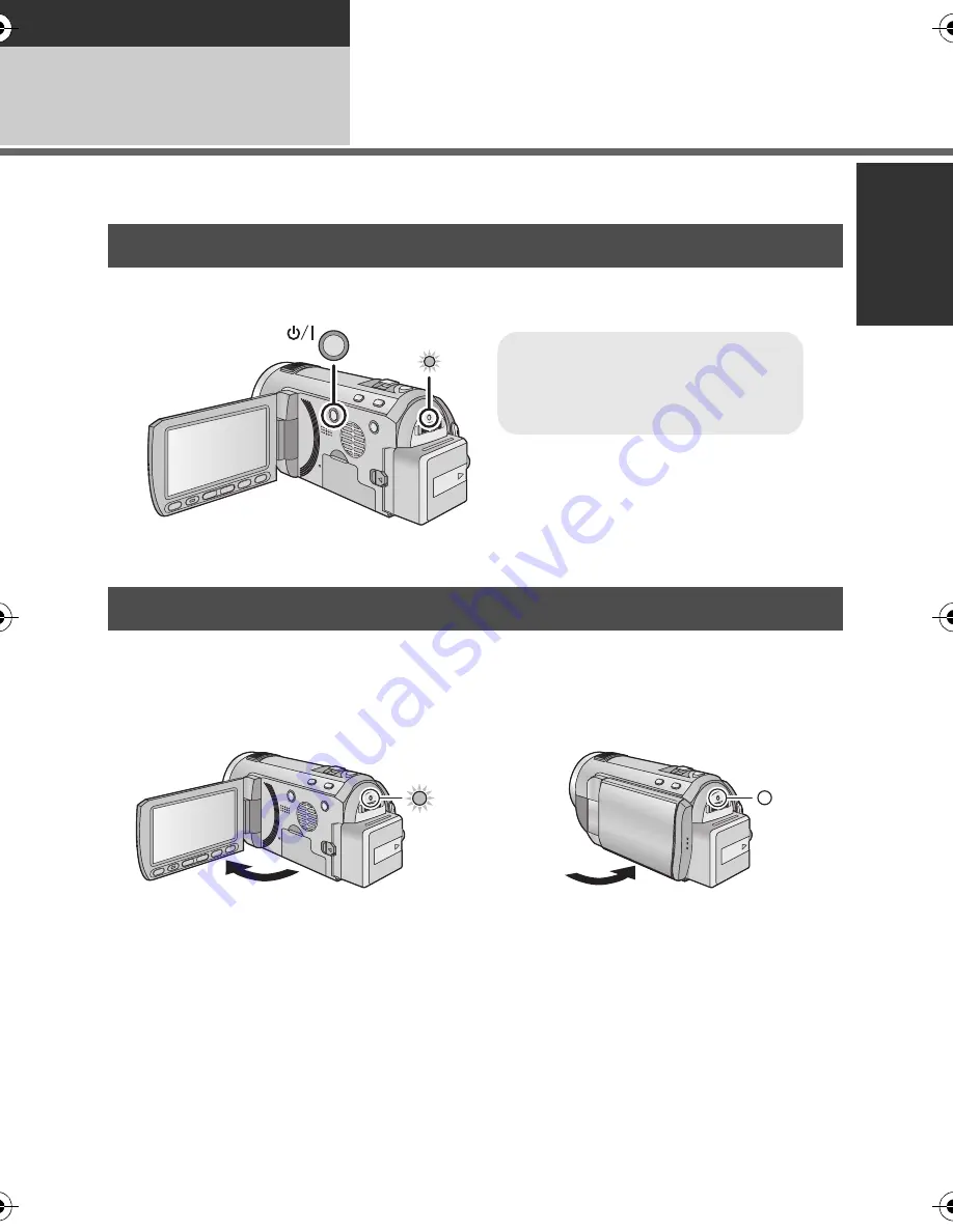 Panasonic HDCSD600K Operating Instructions Manual Download Page 17