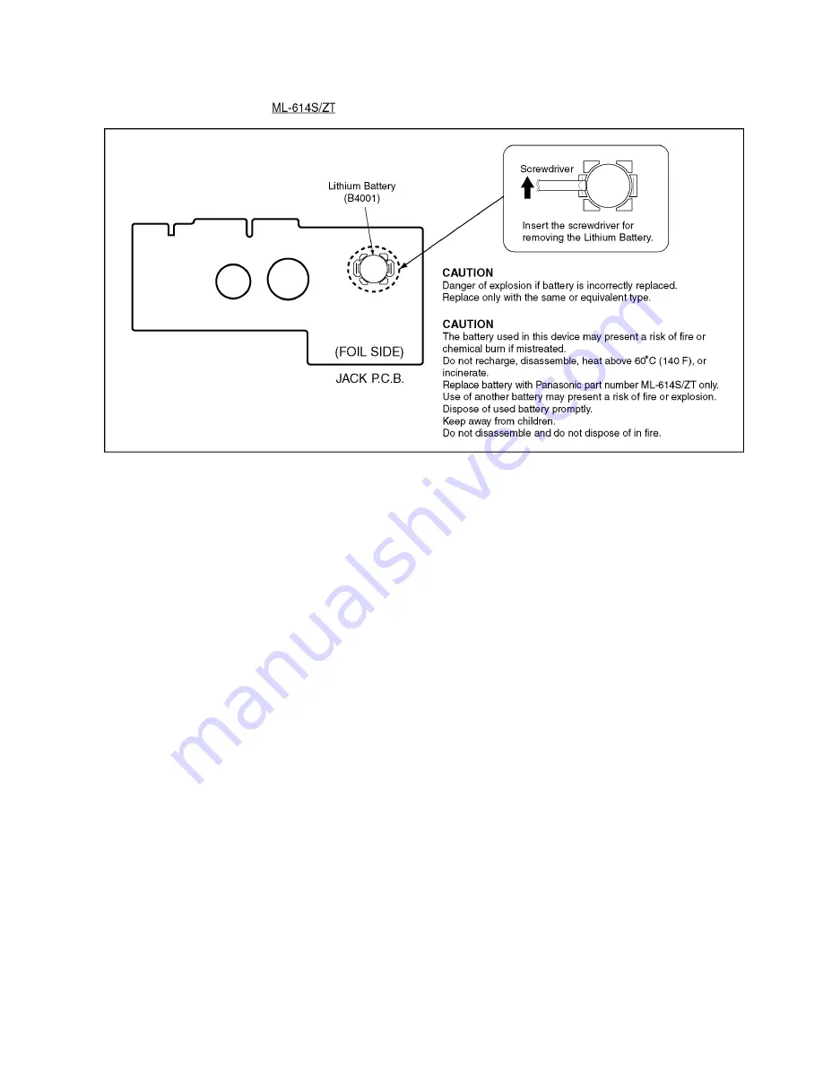 Panasonic HDCSX5P - HD VIDEO CAMERA Service Manual Download Page 7